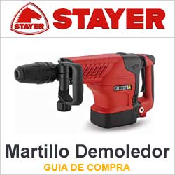 Mejores martillos demoledores de la marca Stayer