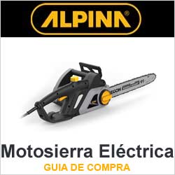 Mejores motosierras electricas de la marca Alpina
