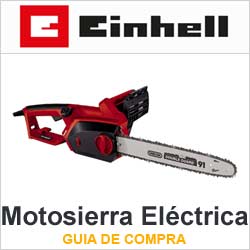 Mejores motosierras electricas de la marca Einhell