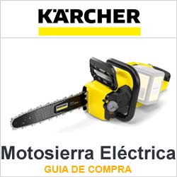 Mejores motosierras electricas de la marca Karcher