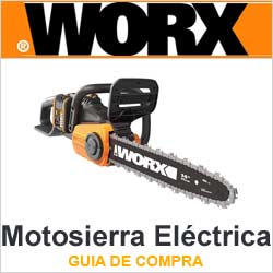Mejores motosierras electricas de la marca Worx