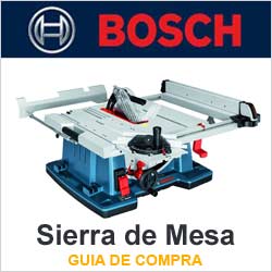 Mejores sierras de mesa de la marca Bosch Professional