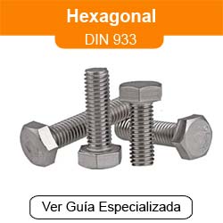 mejores tornillos hexagonales DIN 933